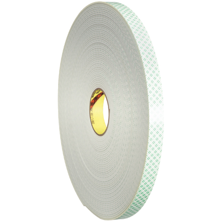 1/2" x 36 yds. (1 Pack) 3M<span class='tm'>™</span> 4008 Double Sided Foam Tape