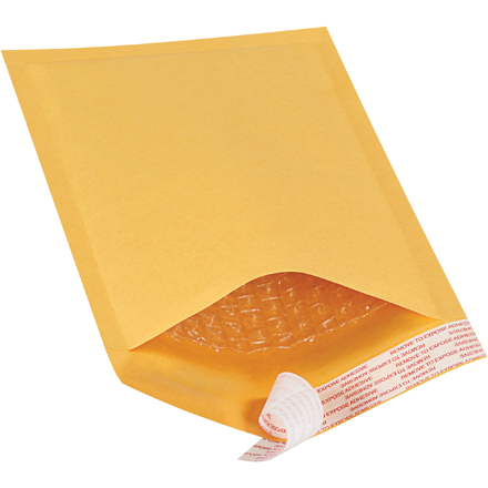 5 x 10" Kraft (25 Pack) #00 Self-Seal Bubble Mailers