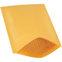 Kraft Heat-Seal Bubble Mailers (25 Pack)