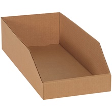 Kraft Bin Boxes - 18" Deep