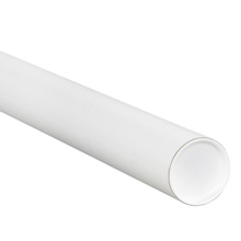 White Tubes - 2 1/2" Inside Diameter