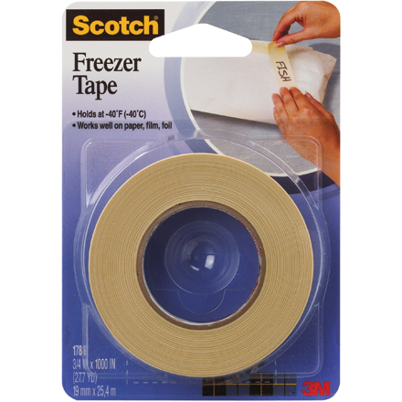 3/4 x 1000" 3M<span class='tm'>™</span> 178 Freezer Tape