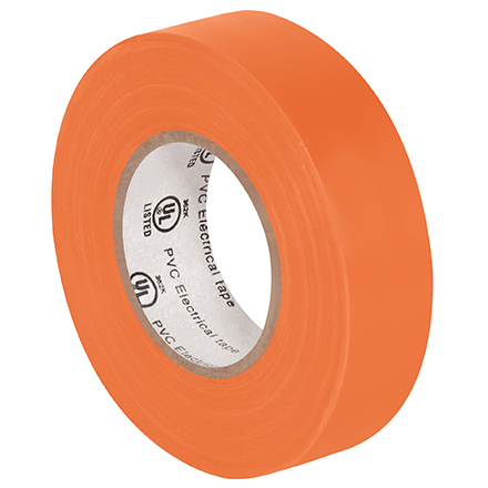 3/4" x 20 yds. Orange (10 Pack) Electrical Tape